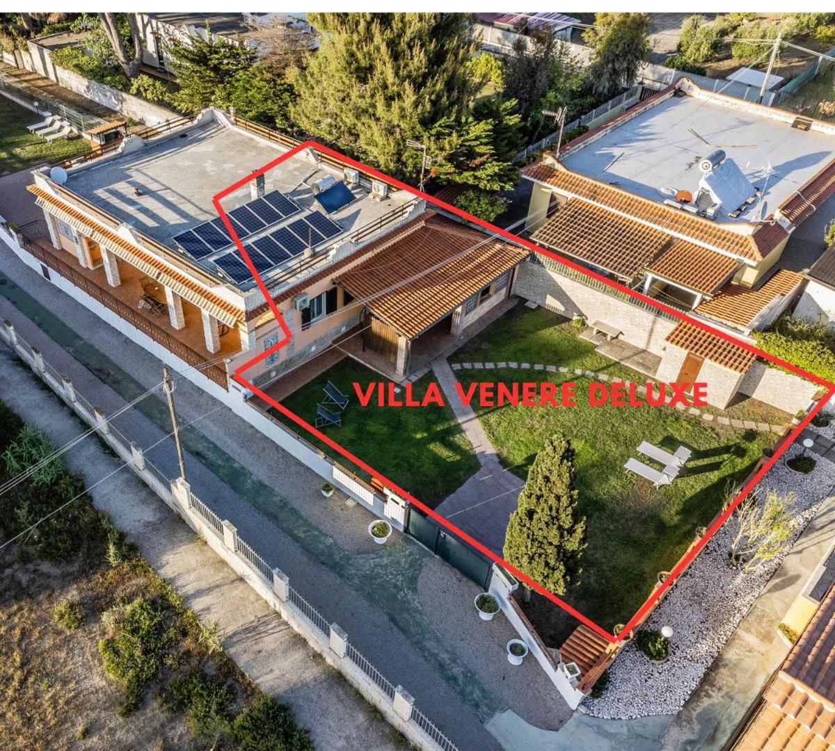 'Villa Venere Deluxe' 50Mt Sea-Free Parking-Garden Terracina Exterior foto