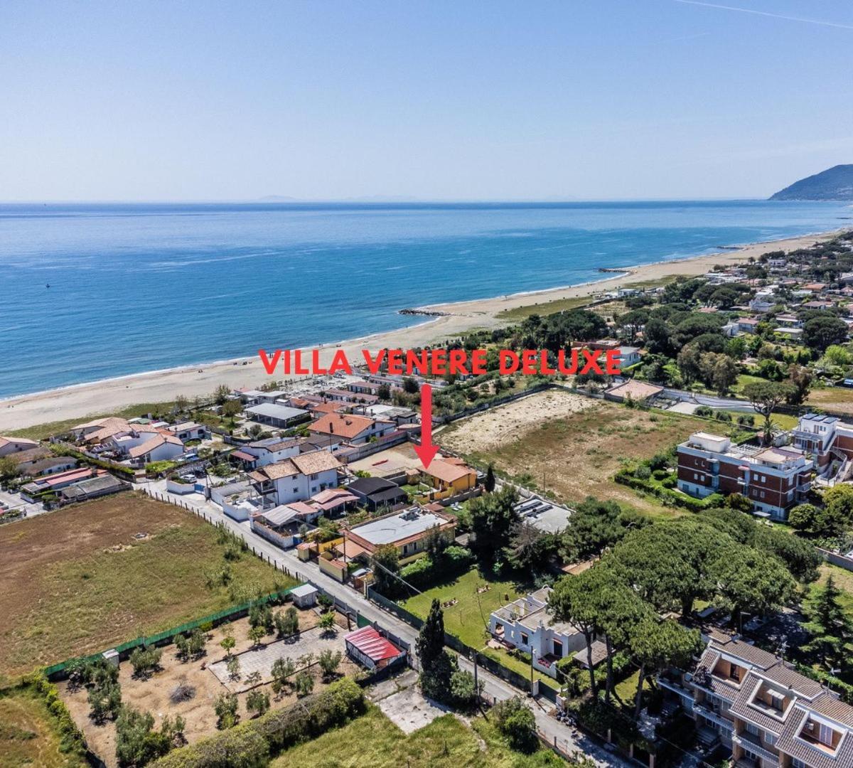 'Villa Venere Deluxe' 50Mt Sea-Free Parking-Garden Terracina Exterior foto